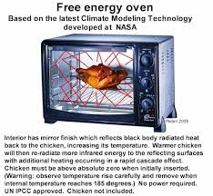 NASA free energy oven