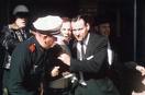 Nick McDonald (1928-2005) and Paul Bentley (1921-2008) arresting Lee Harvey Oswald, Nov. 22, 1963