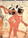 Nude Dancing Girls of Thebes, -1400