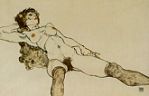 'Nude with Legs Spread' by Egon Schiele (1890-1918), 1914
