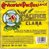Pacifico Beer, 1900