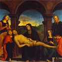 'Pieta' by Pietro Perugino, 1493-4