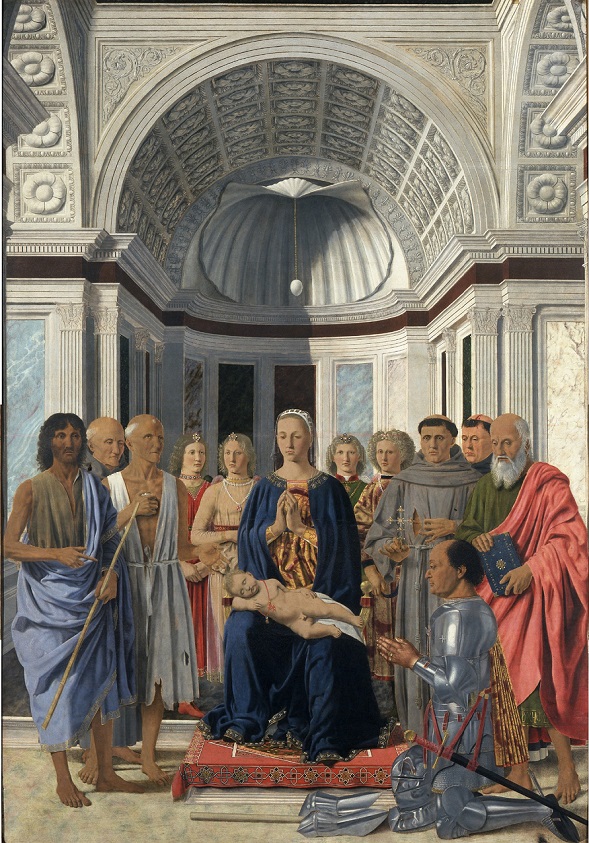 'The Brera Madonna' by Pierro della Francesca (1415-92), 1472-4