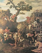 'Hercules and Cacus' by Polidoro da Caravaggio (1495-1543), 1530-4