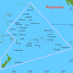 Map of Polynesia