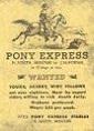 Pony Express, 1860-1