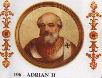 Pope Adrian II (-872)