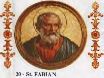 Pope St. Fabian (-251)