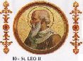 Pope St. Leo II (-683)