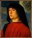 'Portrait of a Young Man in Red' by Giovanni Bellini (1430-1516), 1480