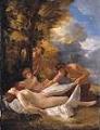 'Nymph and Satyrs' by Nicolas Poussin (1594-1665), 1627