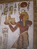 Egyptian Pharaoh Rameses III (d. -1155)