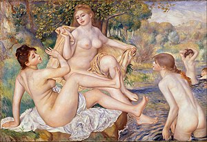 'Les Grandes Baigneuses' by Pierre-Auguste Renoir (1841-1919), 1884-7