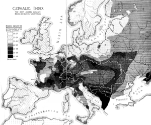 'The Races of Europe', by William Zebina Ripley (1867-1941), 1899