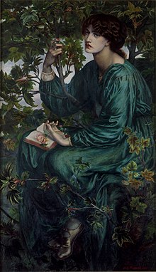 'The Day Dream' by Dante Gabriel Rossetti (1828-82), 1880