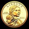 Sacagawea Dollar Coin, 2000