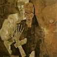 'Self-Seers II (Death and Man)' by Egon Schiele (1890-1918), 1911