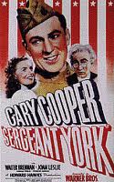 'Sergeant York', starring Gary Cooper (1901-61), 1941
