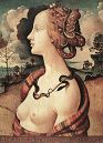 'Simonetta Vespucci' by Piero di Cosimo (1462-1521), 1480