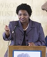 Stacey Yvonne Abrams of the U.S. (1973-)