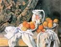Still Life with a Curtain' by Paul Cezanne (1839-1906), 1895