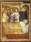 'St. Martin's Dream' by Simone Martini (1284-1344), 1312-17