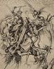 'The Temptation of St. Anthony' by Martin Schongauer (1448-91), 1480-90