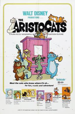 'The Aristocats', 1970
