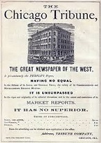 The Chicago Tribune, 1847