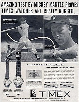Timex Watches, 1950-