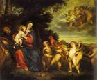 'The Rest on the Flight to Egypt' by Anthony van Dyck (1599-1641), 1621