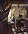 'The Artists Studio' by Jan Vermeer (1632-75), 1665-6