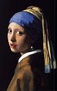 'Girl with a Pearl Earring' by Jan Vermeer (1632-75), 1665