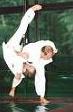 Vladimir Putin puttin' on the judo moves