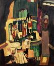 'The Visit' by Max Weber (1864-1920), 1917