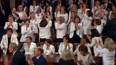 Women in Congress Wearing White Jackets, 2019