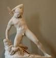 'Wounded Niobid' by James Pradier (1790-1852), 1822