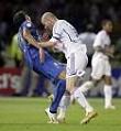 Zinedane Zidane (1972-) head-butts Macro Materazzi (1973-), July 9, 2006