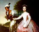 'Dido and Lady Elizabeth Murray' by Johann Zoffany (1733-1810), 1799